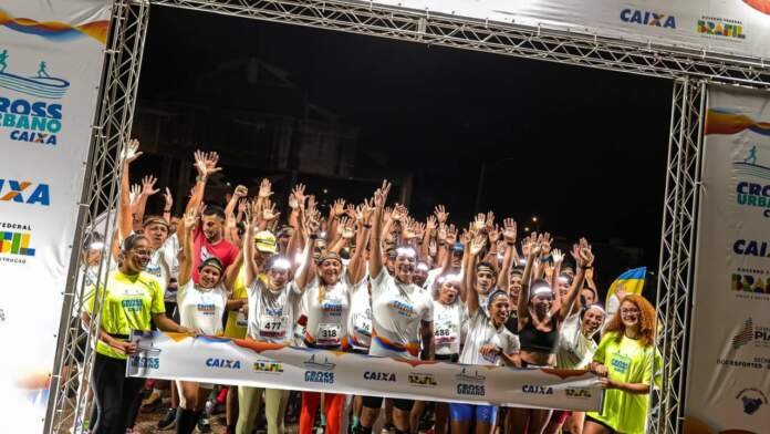 corrida noturna caixa