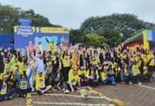 Chuva forte não tira animação dos participantes da etapa de Porto Alegre (RS) do Festival Vamos Passear