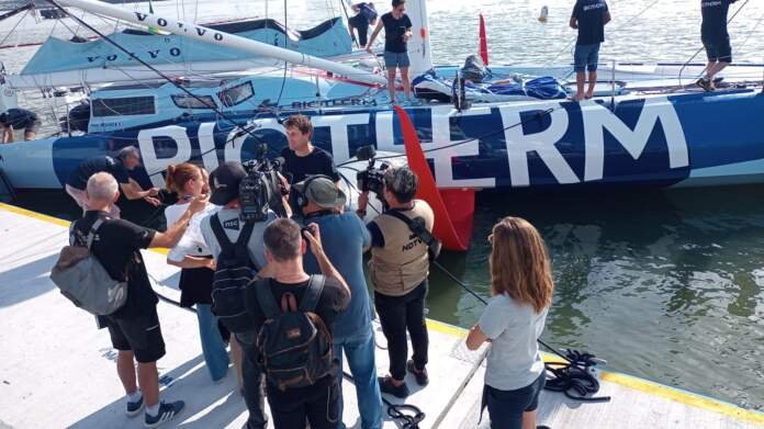 Paul Meilhat na quarta parada da The Ocean Race em Itajai, Santa Catarina - Foto - Adilson Pacheco-RN