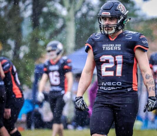 Criciúma Iron Tigers leva atletas da região para o cenário nacional do Futebol Americano