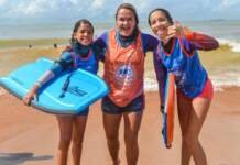 Pentacampeã Neymara Carvalho disputa a terceira etapa do Circuito Mundial de Bodyboarding, em Portugal