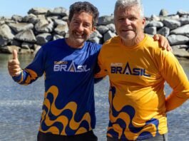 José Guilherme Caldas e Luiz Bolina encaram penúltima perna da Volta ao Mundo até Recife (PE).