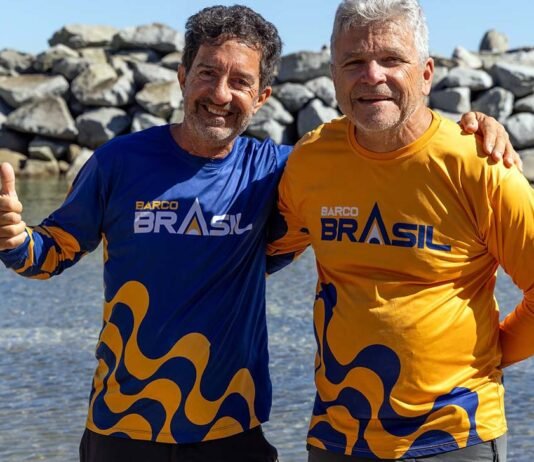 José Guilherme Caldas e Luiz Bolina encaram penúltima perna da Volta ao Mundo até Recife (PE).