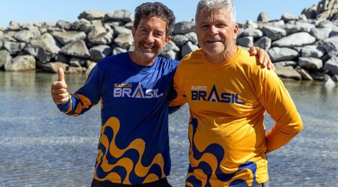 José Guilherme Caldas e Luiz Bolina encaram penúltima perna da Volta ao Mundo até Recife (PE).