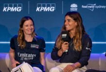 Enel Rio Sail Grand Prix com Martine Grael marca a estreia da liga na América do Sul e transforma a Baía de Guanabara em um verdadeiro “hall da fama” da vela mundial (Créditos: SailGP