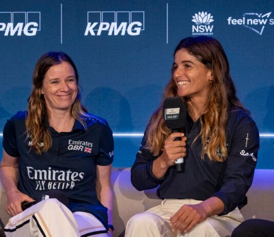 Enel Rio Sail Grand Prix com Martine Grael marca a estreia da liga na América do Sul e transforma a Baía de Guanabara em um verdadeiro “hall da fama” da vela mundial (Créditos: SailGP
