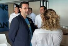 “Estamos em Alicante para aprender cada vez mais sobre a parte operacional e técnica da The Ocean Race…“André Sandri Foto: Luiz Lerner /SecomPMI