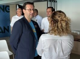 “Estamos em Alicante para aprender cada vez mais sobre a parte operacional e técnica da The Ocean Race…“André Sandri Foto: Luiz Lerner /SecomPMI