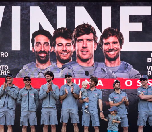 Com dois brasileiros no time técnico | Luna Rossa domina em Cagliari e vecePreliminary Regatta Sardiniada da 38ª America’s Cup