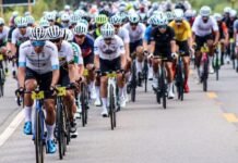 Altimetria e inverno desafiam ciclistas no L’Étape Brasil em Serra Negra