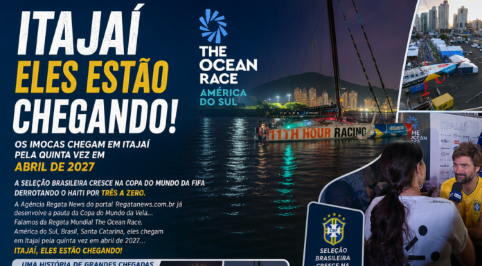 Faltam 356 dias: contagem regressiva para a chegada da The Ocean Race pela quinta edição em Itajaí