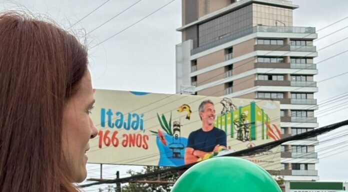 Garden Café celebra os 166 anos de Itajaí com Ação especial com fixação de balões pela cidade