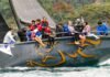 sábado (25)Quase 200 crianças participaram da regata que abriu a programação do maior espetáculo náutico da América Latina