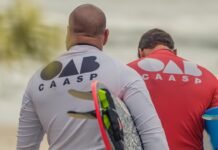 CAASP reúne advogados e familiares em competição de praia no Guarujá