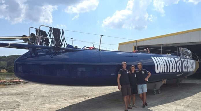 Paul Meilhat e Mariana Lobato lançam campanha “United by the Ocean” para disputar a The Ocean Race Atlantic e a The Ocean Race 2027