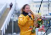 Velejadora francesa Alexia Barrier fará história como a primeira mulher a competir na Classe ULTIM da Route du Rhum 2026
