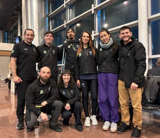 Paraescalada brasileira disputa nova etapa da World Climbing Para Series, em Laval Delegação brasileira rumo à World Climbing Para Series Laval 2026. Foto: CBEscalada