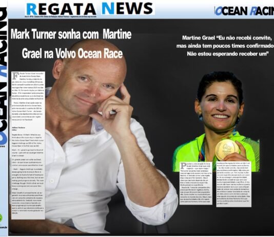 Furo do Regata News: o dia em que Mark Turner apontou Martine Grael para a Volvo Ocean Race