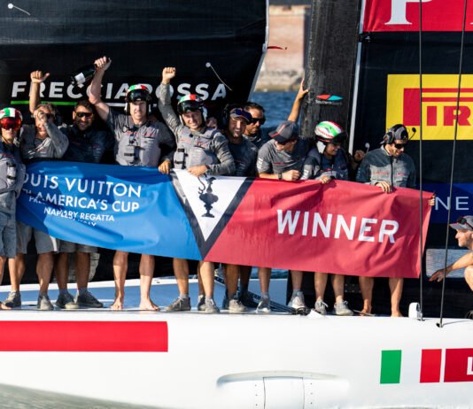 LUNA ROSSA DOMINA NÁPOLES E CONQUISTA A REGATA PRELIMINAR DA AMERICA’S CUP @Ricardo Pinto / America's Cup