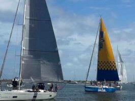 Depois de oito meses na volta ao mundo, dupla do Barco Brasil retorna à REFENO em barcos diferentes