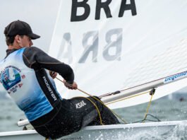 Gustavo Kiessling ganha experiência no Mundial de ILCA 7 e avança na preparação para Los Angeles 2028