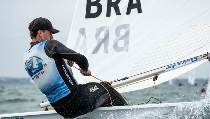 Gustavo Kiessling no Mundial de ILCA 7