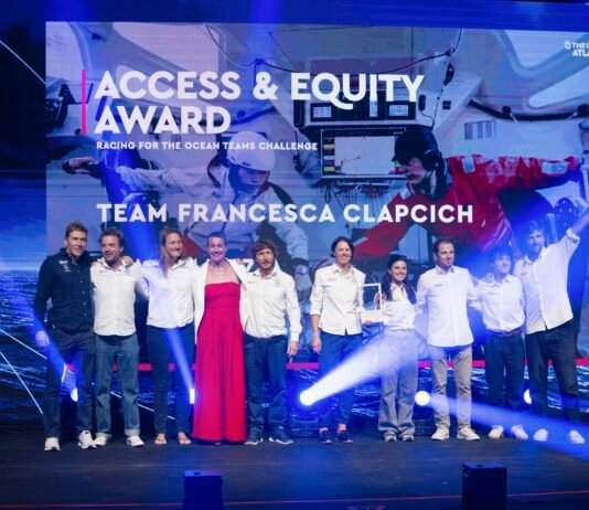 Regata não termina na linha de chegada: equipes competem também pelo futuro dos oceanos © Vincent Curutchet - The Ocean Race