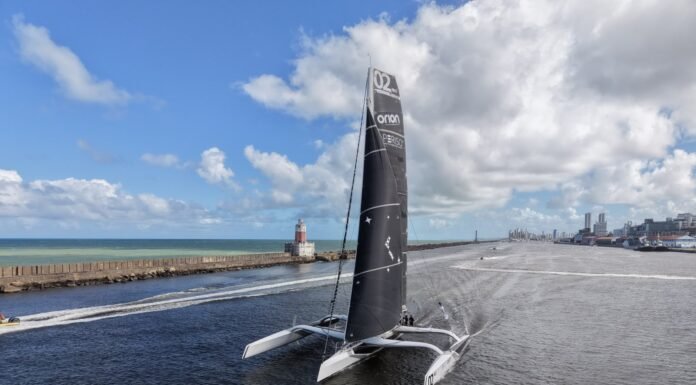 REFENO| trimarã Orion conquista Fita Azul e derruba recorde de 2007 REFENO