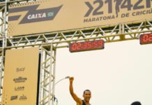 MARATONA DE CRICIÚMA 2026 CONSAGRA KATRINA DAJORI E CRISTIAN GENUÍNO Foto: G2 Filmes/Maratona de Criciúma/3LR