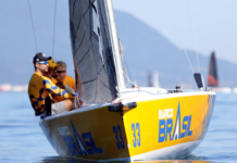 Etapa no Aratu Iate Clube prepara Barco Brasil para o Campeonato Brasileiro de HPE25