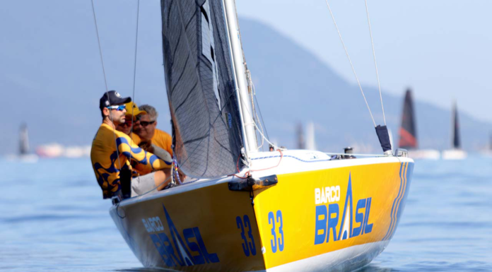 Etapa no Aratu Iate Clube prepara Barco Brasil para o Campeonato Brasileiro de HPE25