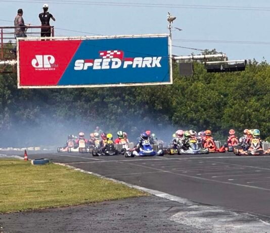 Calor acima de 30°C e asfalto que supera 40°C desafiam pilotos no Speed Park
