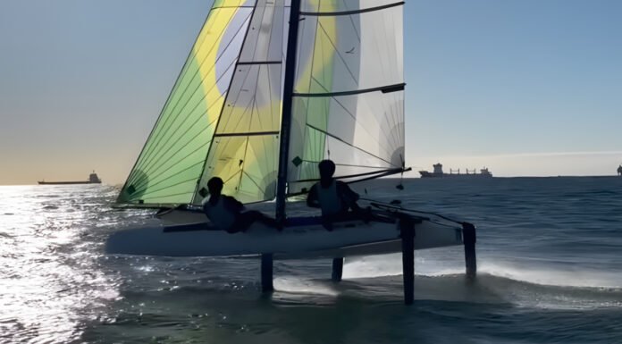Dupla brasileira usa Nacra Cup Valencia como preparação para o ciclo olímpico de Los Angeles 2028