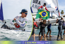 “Kiko” Dal Ri e Erik Scheidt -BRASIL FAZ DOBRADINHA NO MUNDIAL MASCULINO DE ILCA 6 2026 ILCA , IA
