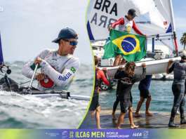 “Kiko” Dal Ri e Erik Scheidt -BRASIL FAZ DOBRADINHA NO MUNDIAL MASCULINO DE ILCA 6 2026 ILCA , IA