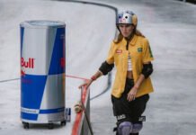 ILHA DE SANTA CATARINA – ONDE O SURF E O SKATE SE ENCONTRAM: RED BULL ÁGUA E CONCRETO CHEGA A FLORIANÓPOLIS Skatista Yndiara Asp é um dos nomes confirmados no Red Bull Água e Concreto (Crédito: Pablo Vaz/Red Bull Content Pool)