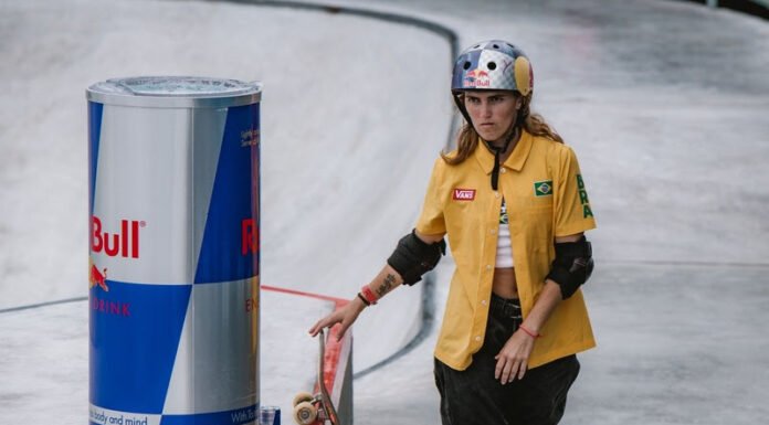 ILHA DE SANTA CATARINA – ONDE O SURF E O SKATE SE ENCONTRAM: RED BULL ÁGUA E CONCRETO CHEGA A FLORIANÓPOLIS Skatista Yndiara Asp é um dos nomes confirmados no Red Bull Água e Concreto (Crédito: Pablo Vaz/Red Bull Content Pool)