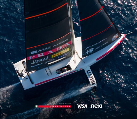 MILÃO | LUNA ROSSA GANHA REFORÇO DE PESO PARA A AMERICA’S CUP 2027: VISA E NEXI SÃO AS NOVAS PATROCINADORAS OFICIAIS